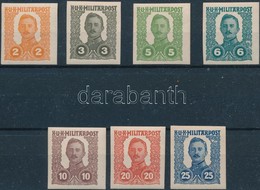 ** 1918 Kiadatlan Vágott Bélyegek, 7 érték (~29.000) - Sonstige & Ohne Zuordnung