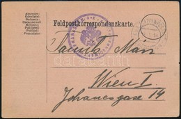 1916 Tábori Posta Levelezőlap 'EP GRUBIESZOW' - Altri & Non Classificati