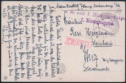 1917 Képeslap  / Postcard 'K.u.k. Matrosenkorps 7. Kompagnie' - Altri & Non Classificati