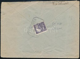1927 Levél Pengő-fillér 16f 'CSÖMÖDÉR' Postaügynökségi Bélyegzéssel - Autres & Non Classés