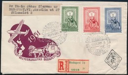 1951 80 éves A Magyar Bélyeg Sor Ajánlott FDC - Sonstige & Ohne Zuordnung