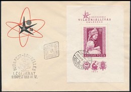 1958 Brüsszeli Blokk FDC - Sonstige & Ohne Zuordnung