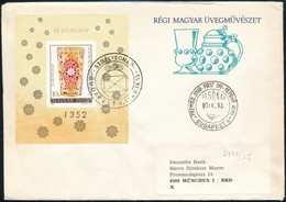 1980 Bélyegnap Vágott Blokk FDC-n - Sonstige & Ohne Zuordnung