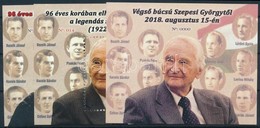 ** 2018 Szepesi György 3 Klf Emlékív - Andere & Zonder Classificatie