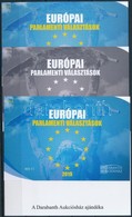 ** 2019 Európai Parlamenti Választások 4 Db-os Emlékív Garnitúra Azonos Sorszámmal No 004 - Andere & Zonder Classificatie