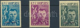 ** 1962 Gagarin Sor Felülnyomással Mi 647-649a - Andere & Zonder Classificatie