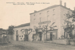 43 // RETOURNAC   Hotel Pourgue Pradon, En Face La Gare - Retournac