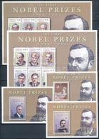 ** 2001 Nobel-díjasok 2 Kisív + 3 Blokk Mi 3604-3615 + 520-522 - Andere & Zonder Classificatie