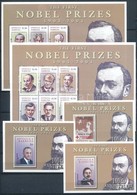 ** 2001 Nobel-díjasok 2 Kisív + 3 Blokk Mi 3604-3615 + 520-522 - Altri & Non Classificati