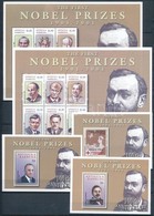 ** 2001 Nobel-díjasok 2 Kisív + 3 Blokk Mi 3604-3615 + 520-522 - Sonstige & Ohne Zuordnung