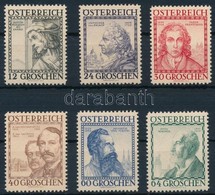 ** 1934 Építészek Sor Mi 591-596 - Sonstige & Ohne Zuordnung