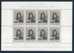 ** 2006 Festmények A Liechtenstein Múzeumban, Bécs (II) Kisív Mi 2574 - Altri & Non Classificati