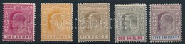 * 1902 5 Klf Forgalmi Mi 23, 25, 26-28 - Other & Unclassified