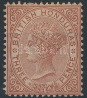 (*) Brit Honduras 1872 Forgalmi Bélyeg Mi 5 C - Andere & Zonder Classificatie