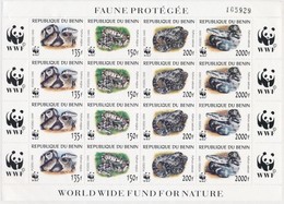 ** 1999 WWF: Pitonfélék Kisív Mi 1159-1162 - Other & Unclassified