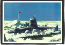 CPSM Sous Marin Russie Russia Non Circulé Polaire Polar - Unterseeboote