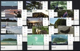 ** 2011 Rarotonga Látképek Sor Mi 28-42 - Andere & Zonder Classificatie