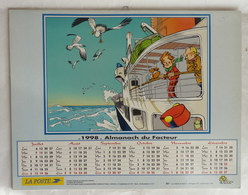 CALENDRIER ALMANACH DES PTT OLLER 1998 SPIROU TOME ET JANRY - Agendas