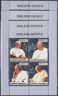** 2005 II. János Pál Pápa Halála Arany/ezüst Kisívsor Mi 2976-2991 - Altri & Non Classificati