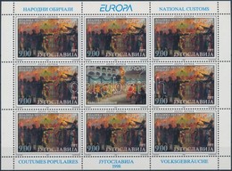 ** 1998 Europa CEPT Nemzeti ünnepek és Fesztiválok Kisívsor 2 Stecklapon Mi 2855-2856 - Andere & Zonder Classificatie