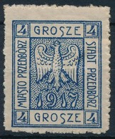 * Przedbórz 1917 Mi 2 A (betapadás / Gum Disturbance) - Altri & Non Classificati