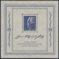 * 1949 Goethe Blokk Mi 6 - Other & Unclassified