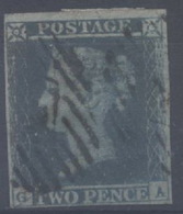 Grande Bretagne : N° 4A Oblitéré Année 1841 - Used Stamps