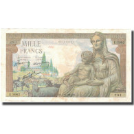 France, 1000 Francs, Déesse Déméter, 1942, 1942-12-03, TTB, Fayette:40.12 - 1 000 F 1942-1943 ''Déesse Déméter''