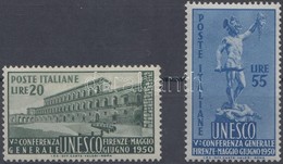 ** 1950 UNESCO Konferencia Sor Mi 791-792 - Andere & Zonder Classificatie