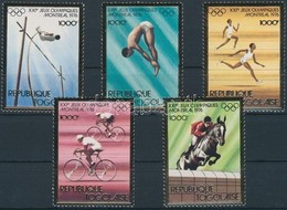 ** 1976 Nyári Olimpia, Montreal Sor Mi 1138-1142 A - Andere & Zonder Classificatie