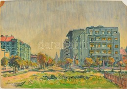 Lakatos Artúr (1880-1968): Lakótelepi életkép, Olaj, Karton, Jelzett, 25×36 Cm - Sonstige & Ohne Zuordnung