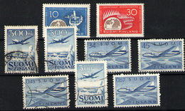 Finlandia Nº 8/9, 12, 498/9, 3/6 - Used Stamps