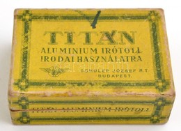 'Titán' Alumínium írótoll Irodai Használatra, üres Karton Dobozka, 6,5×4,5×2,5 Cm - Sonstige & Ohne Zuordnung