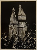 Cca 1973 Gebhardt György (1910-1993) Budapesti Fotóművész Hagyatékából Feliratozott, Vintage Fotóművészeti Alkotás (Fejf - Other & Unclassified