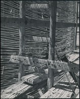 Cca 1936 Kinszki Imre (1901-1945) Budapesti Fotóművész  Pecséttel Jelzett Vintage Alkotása (állványzat), 20,3x16,5 Cm - Andere & Zonder Classificatie