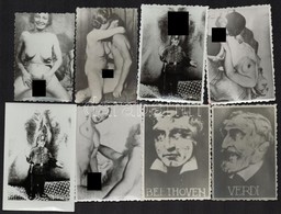 15 Db Akt és Pornó Fotó, Kb. 6×8 Cm - Sonstige & Ohne Zuordnung