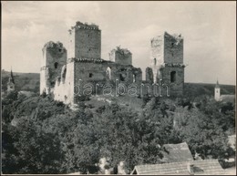 Cca 1958 Diósgyőri Vár A Régészeti Feltárás és újjáépítés Előtt, 17,3x23,3 Cm - Autres & Non Classés