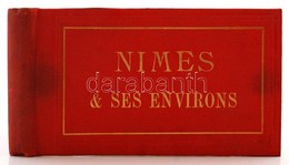 Cca 1870 Franciaország, Nimes, Vizitkártya Méretű, Eredeti Fényképekből Szerkesztett Album 12 Db Keményhátú Fénykép, 9x1 - Autres & Non Classés