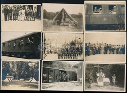 Cca 1930 Cserkészek A Nagyvilágban, 17 Db Fotó, 6×8,5 Cm - Sonstige & Ohne Zuordnung