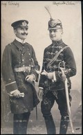 1893 Varasd, M. Kir. Varasdi 10. Honvéd Huszárezred Tisztjei, Várady Albert (1870-?) Későbbi Ezredes, és Alexadner Schön - Autres & Non Classés