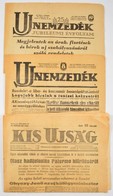 1943 Az Új Nemzedék C. újság Két Száma, Valamint A Kis Ujság Egy Száma - Ohne Zuordnung