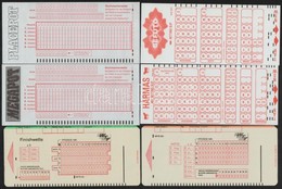 1943 Mindentudó Turfkalendárium, A Magyar Turf Kiadása + 7 Db Szelvény - Ohne Zuordnung