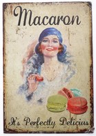 Macaron -- It's Perfectly Delicious, Régi Reklámtábla Modern Reprodukciója, Karton, 39×27 Cm - Ohne Zuordnung