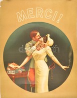 Merci Csoki Plakát Reprint Kis Szakadással 66x80 Cm - Autres & Non Classés