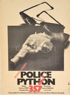 1978. Police Python Yves Montanddal Mokép Moziplakát 40x60 Cm Hajtva - Autres & Non Classés