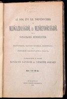 Az 1894: XII. Törvényczikk A Mezőgazdaságról és A  Mezőrendőrségről és A Vonatkozó Rendeletek. Jegyzetekkel, Magyarázato - Non Classificati