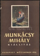 Munkácsy Mihály Kiállítás. Bp., 1952, Műcsarnok, 92 P. Fekete-fehér Fotókkal Illusztrált. Kiadói Papírkötésben, Kissé Sé - Non Classificati