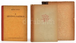 Krúdy Gyula 3 Műve: 
Az Utolsó Gavallér. (Három Kis Regény.) Bp.,é.n.,ABC. Második Kiadás. Kiadói Félvászon-kötés, Kissé - Ohne Zuordnung