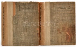 Szabó Dezső: Az Elsodort Falu. Kritikai Kiadás. 1-2. Kötet. Bp., 1944, Faust Imre, 314+1+309+2 P. Kiadói Félvászon-kötés - Ohne Zuordnung