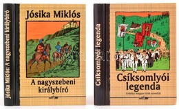 2 Db Könyv - Jósika Miklós: A Nagyszebeni Királybíró. Szeged, 2006, Lazi. + Csíksomlyói Legenda. Erdélyi Antológia. Szeg - Ohne Zuordnung